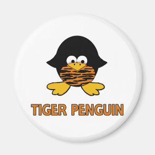 Tiger-Baby-Pinguin Magnet