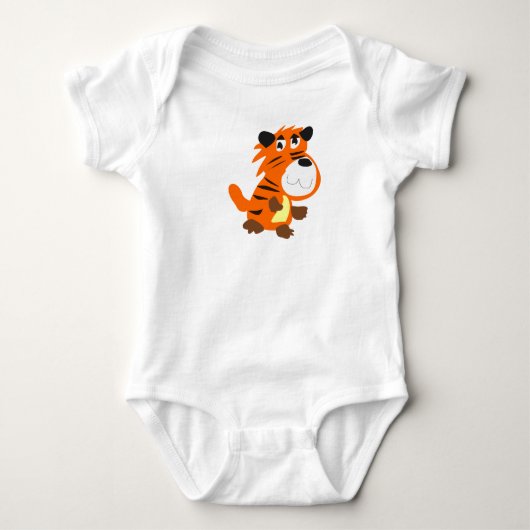 Tiger Baby Strampler (Vorderseite)