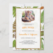 TIGER-BABYSHOWER-EINLADUNG EINLADUNG (Vorderseite)
