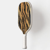 Tiger Background Personalisiert Pickleball Paddel Schläger (Links)