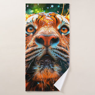 Tiger Badehandtuch
