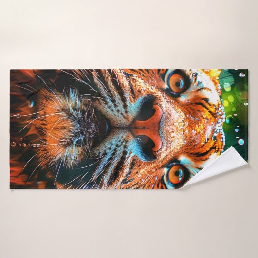 Tiger Badehandtuch (Badehandtuch)