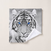 Tiger Badhandtuch Set (Waschlappen)