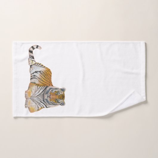 Tiger Badhandtuch Set (Handtuch)