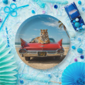 Tiger Balm By the Sea Nr. 2 Pappteller (Party)