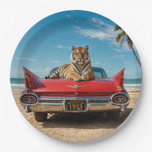 Tiger Balm By the Sea Nr. 2 Pappteller