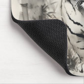 Tiger Bamboo Tinte Malerei Mousepad (Ecke)