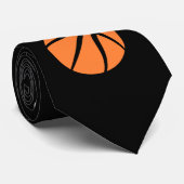 Tiger-Basketball-Krawatte Krawatte (Gerollt)