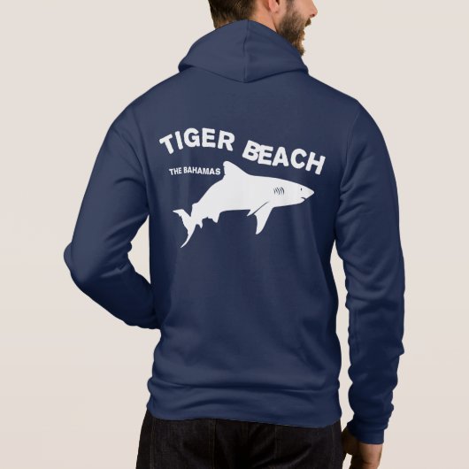 Tiger Beach - Die Bahamas | Tauchen mit Haien Hoodie (Rückseite)