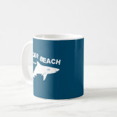 Tiger Beach - Die Bahamas | Tauchen mit Haien Kaffeetasse (Vorderseite Links)