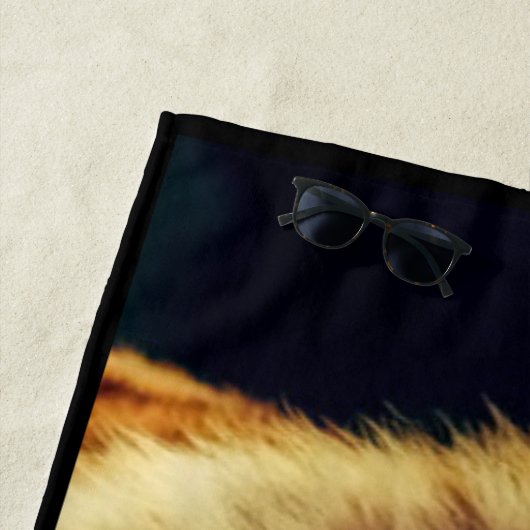 Tiger Beach Handtuch (Beispiel)