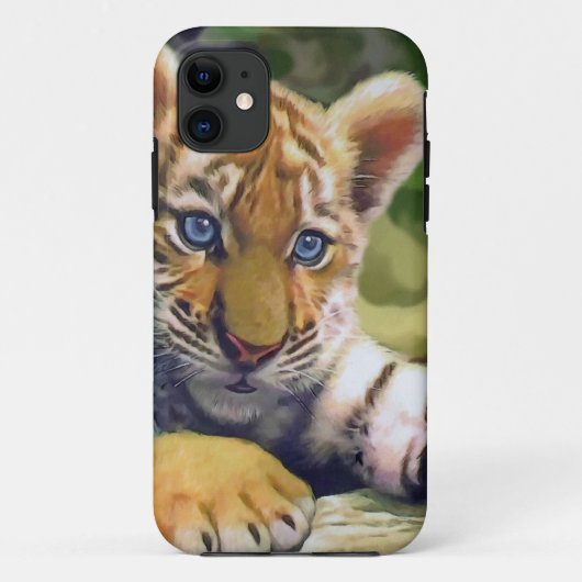 Tiger-Becher Case-Mate iPhone Hülle (Rückseite)