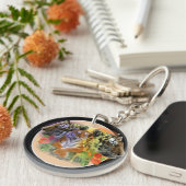 Tiger bei Henry Doorly Zoo Schlüsselanhänger (Vorderseite rechts)