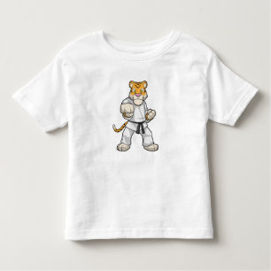 Tiger bei Martial Arts Karate Kleinkind T-shirt