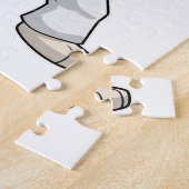 Tiger bei Martial Arts Karate Puzzle (Seite)