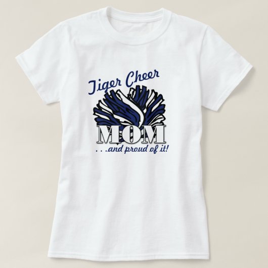 Tiger-Beifall-Mama T-Shirt (Design vorne)