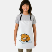 Tiger beim Schlafen mit Kissen Schürze (Insitu)