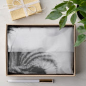 Tiger Bengalischer Weißschnee Seidenpapier (Geschenk)