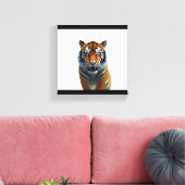 Tiger-Beobachtung Leinwanddruck (Insitu (Wohnzimmer))