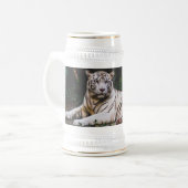 Tiger Bierglas (Vorderseite Links)