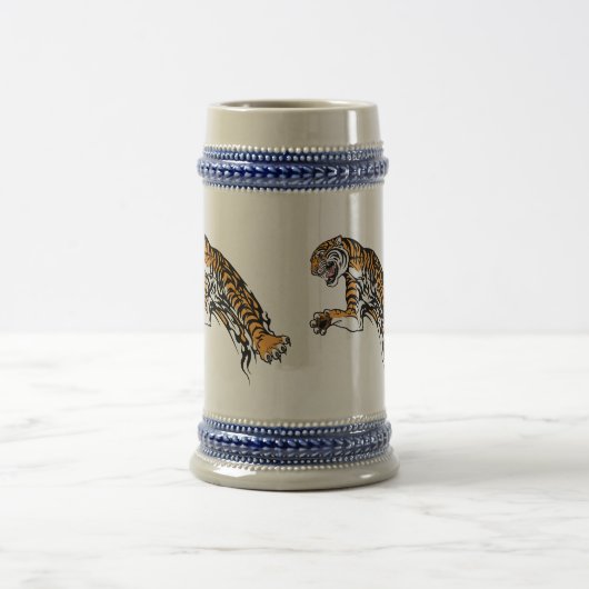 Tiger Bierglas (Mittel)