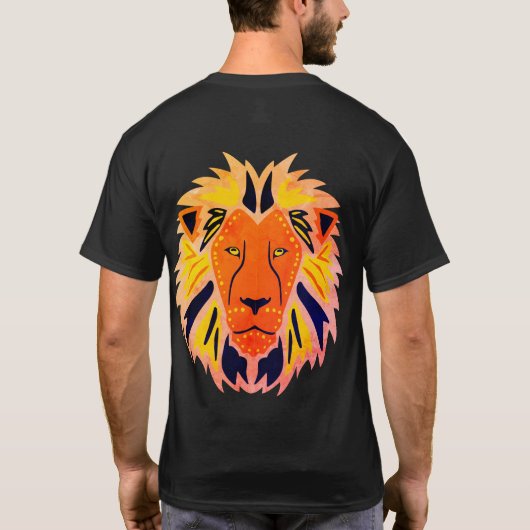TIGER BILDBASIC T SHIRT (Rückseite)