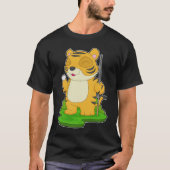 Tiger Billiard Queue T-Shirt (Vorderseite)