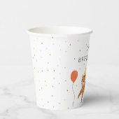 Tiger Birthday Party Pappbecher (Rechts)