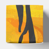 Tiger Black and Orange Print Geschenkschachtel (Oben)