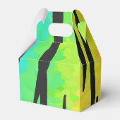 Tiger Black and Rainbow-Geschenke Geschenkschachtel (Vorderseite)