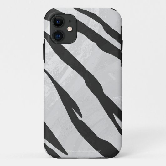 Tiger Black and White Print Case-Mate iPhone Hülle (Rückseite)