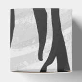 Tiger Black and White Print Geschenkschachtel (Oben)