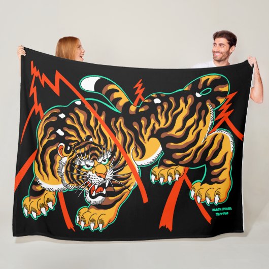 Tiger Blanket von Pliz Fleecedecke (Beispiel)