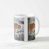 Tiger-Blicks-Tasse Kaffeetasse (VorderseiteRechts)