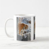 Tiger-Blicks-Tasse Kaffeetasse (Links)