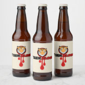 Tiger Blood Bierflaschenetikett (Flaschen)