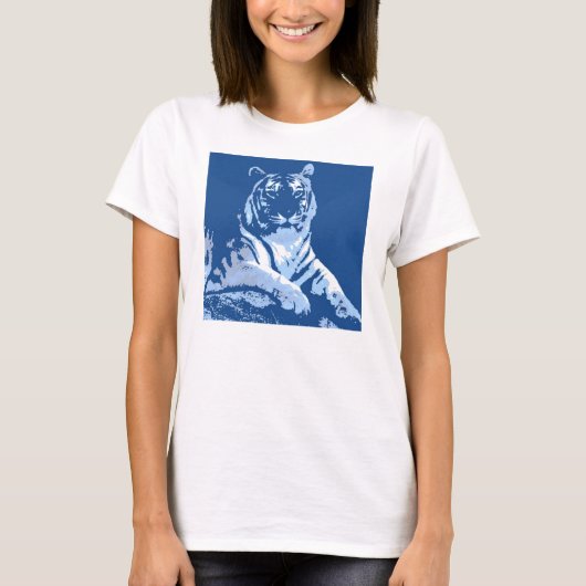 Tiger Blue T-Shirt (Vorderseite)