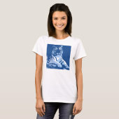 Tiger Blue T-Shirt (Vorne ganz)