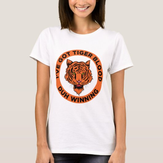 Tiger-Blut T-Shirt (Vorderseite)