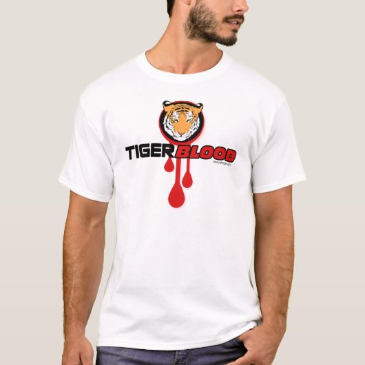 Tiger-Blut T-Shirt (Vorderseite)