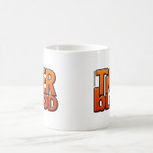 Tiger-Blut-Zeitschrift Kaffeetasse (Mittel)