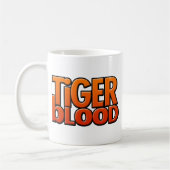 Tiger-Blut-Zeitschrift Kaffeetasse (Links)