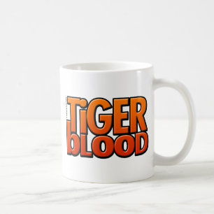 Tiger-Blut-Zeitschrift Kaffeetasse