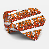 Tiger-Blut-Zeitschrift Krawatte (Gerollt)