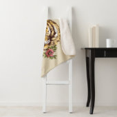 Tiger Boho Art-Porträt Sherpadecke (Beispiel)