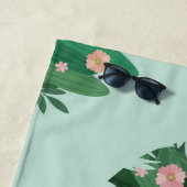 Tiger Bowl Beach Jungle Wildes Design Strandtuch (Beispiel)