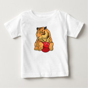 Tiger Bowling Bowling Baby T-shirt