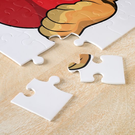 Tiger Bowling Bowling Puzzle (Seite)