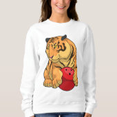 Tiger Bowling Bowling Sweatshirt (Vorderseite)