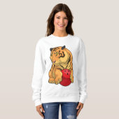 Tiger Bowling Bowling Sweatshirt (Vorne ganz)